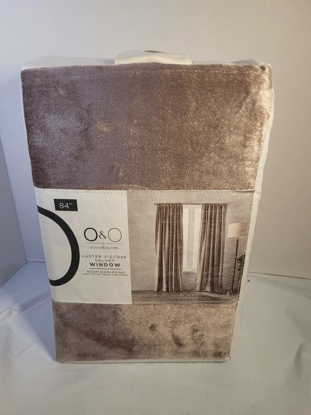 Olivia & Oliver viscous velvet curtains 84